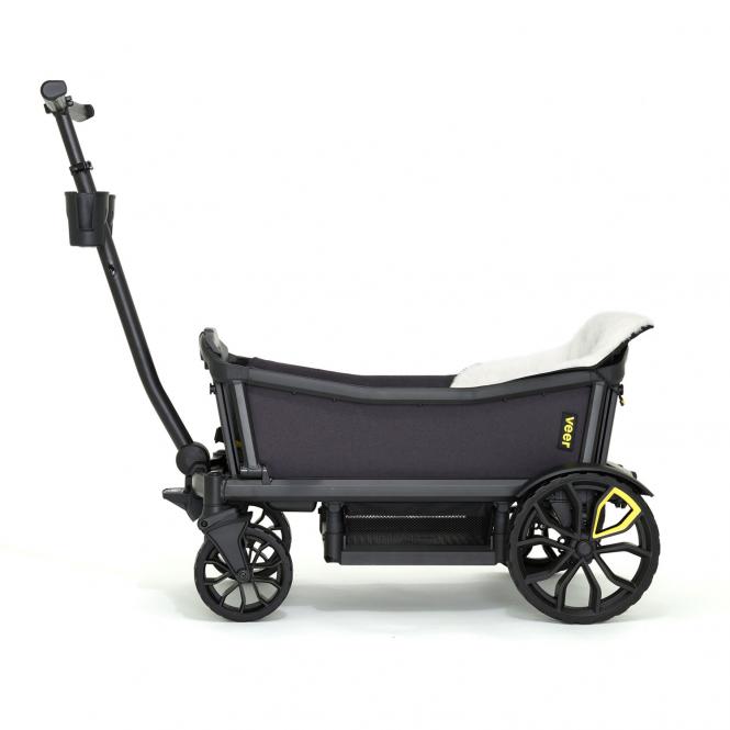 Veer Accessoires Veganer Lammfell-Sitzeinsatz weiss