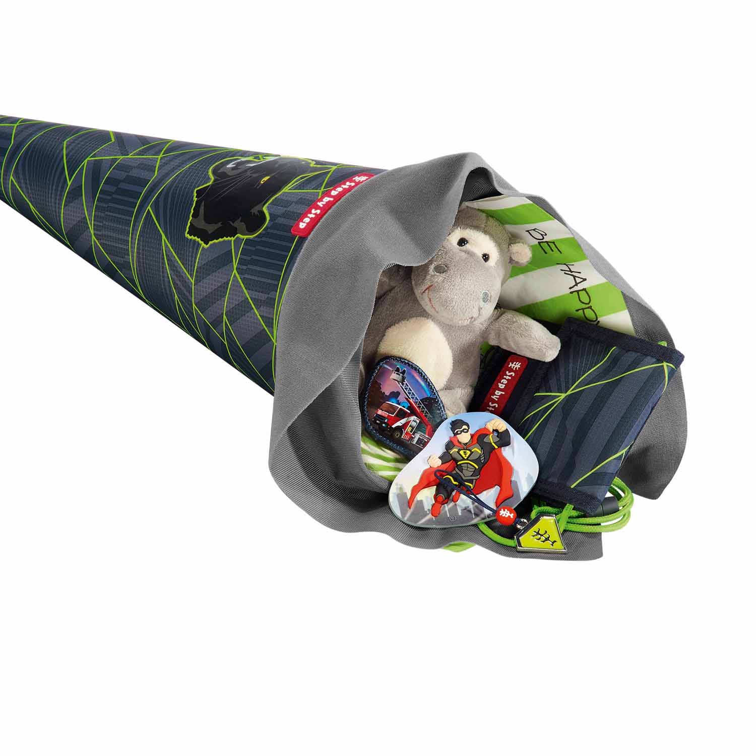 Step by Step Schulzubehör Schultüte Dark Cat Chiko