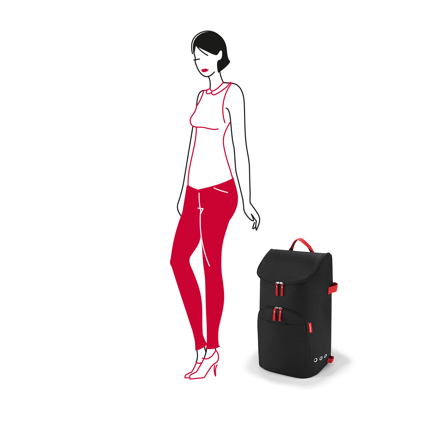 Reisenthel Shopping Citycruiser Bag Black