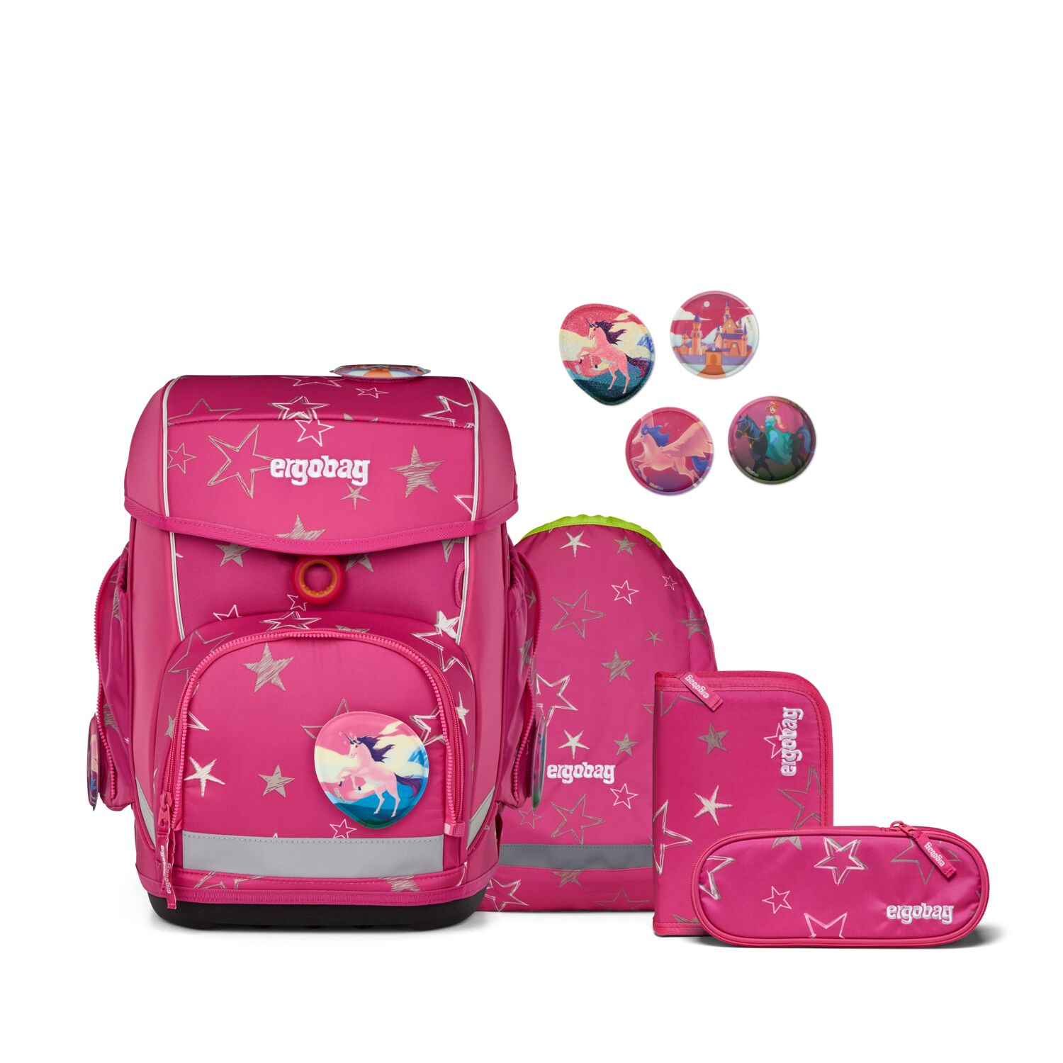 ergobag cubo 5-teiliges Schulrucksack-Set 2025 SternzauBär ergobag cubo 5-teiliges Schulrucksack-Set 2025 SternzauBär