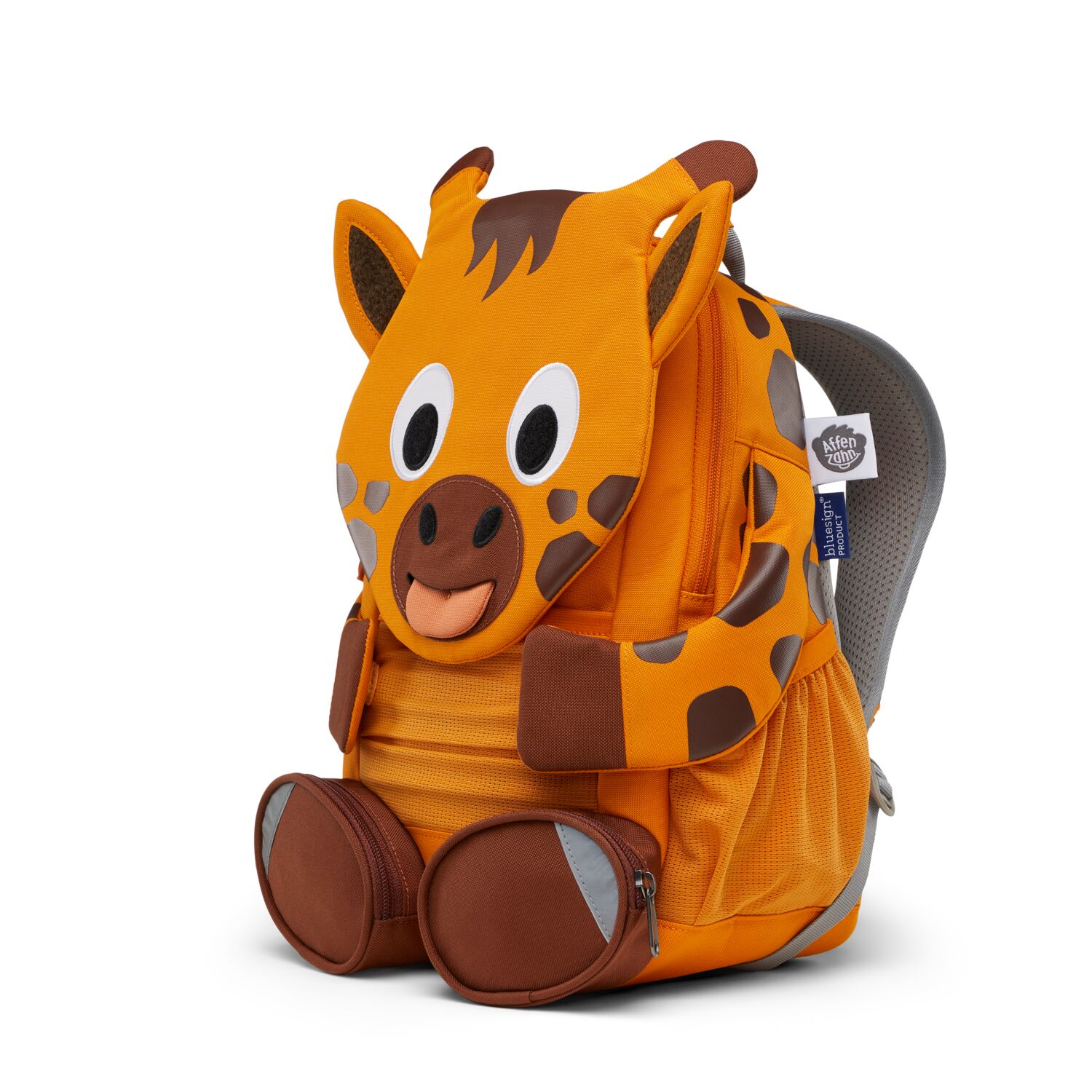 Affenzahn Großer Freund Giraffe -Kindergartenrucksack orange Affenzahn Großer Freund Giraffe -Kindergartenrucksack orange