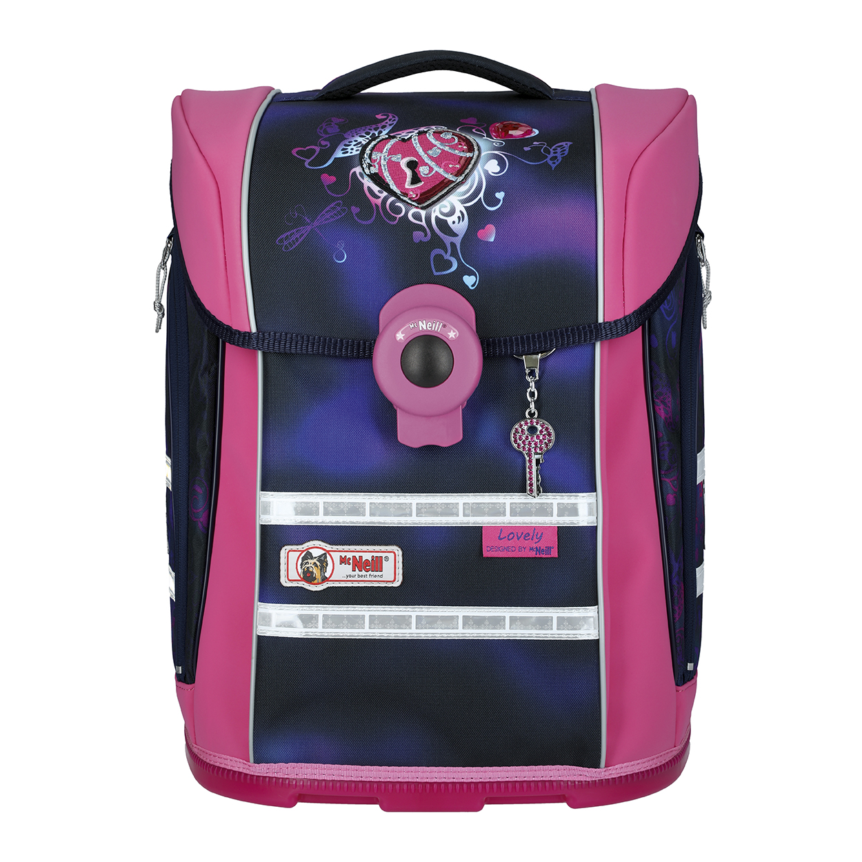 McNeill Ergo Primero Schulranzen-Set, 4-teilig Lovely McNeill Ergo Primero Schulranzen-Set, 4-teilig Lovely