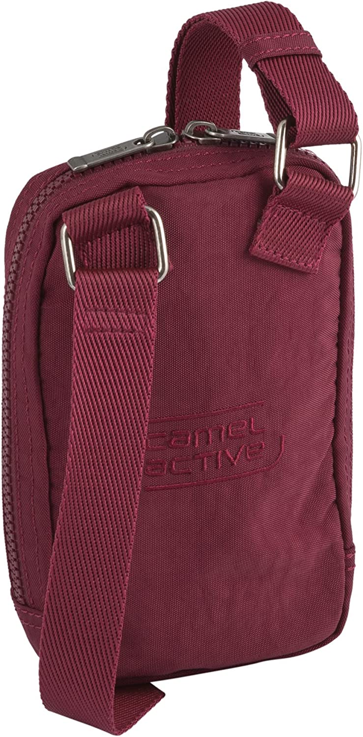 Camel Active JOURNEY Cross Bag XS Dunkelrot