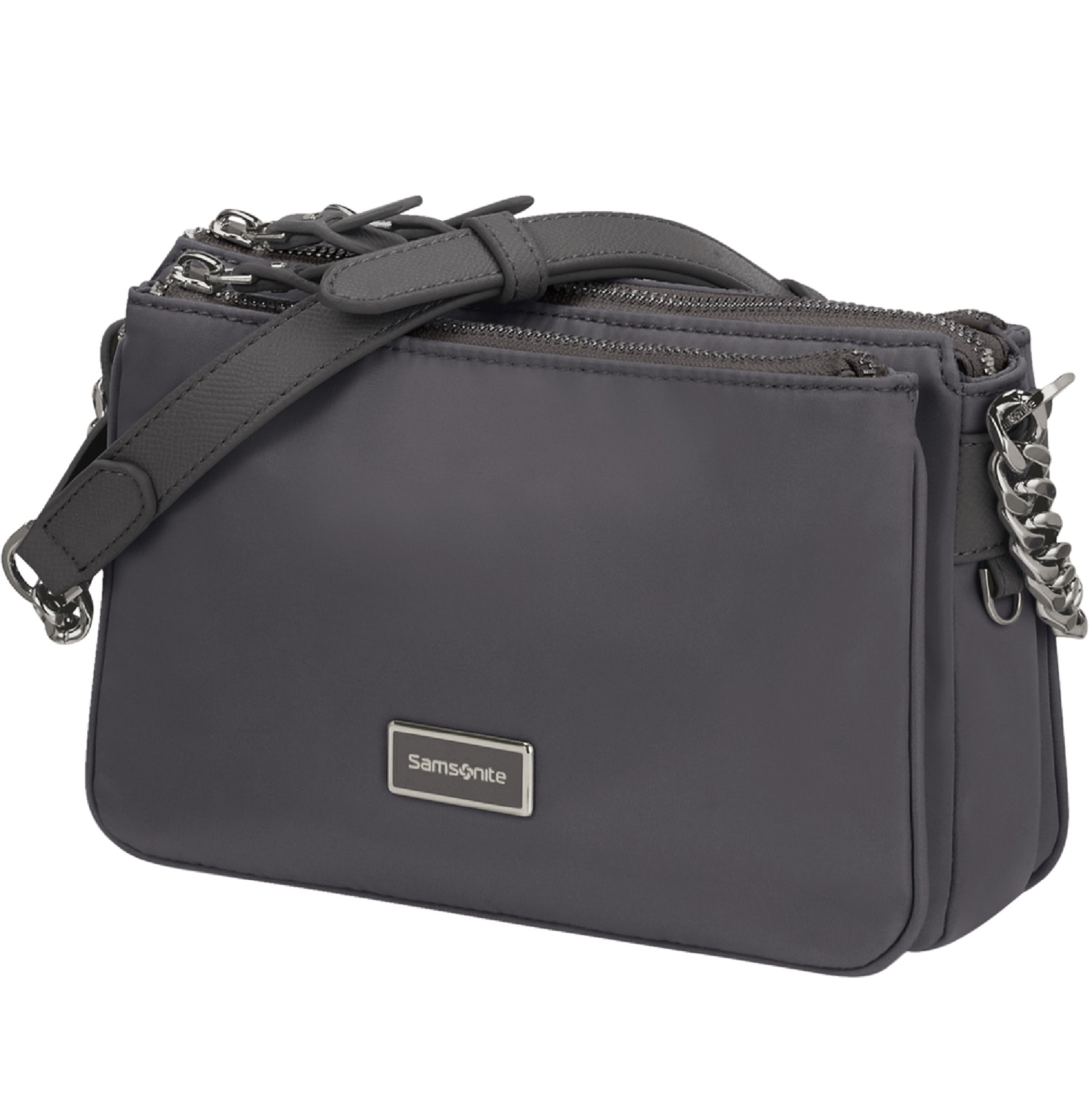 Samsonite Karissa 2.0 Schultertasche S Eco Dark Grey