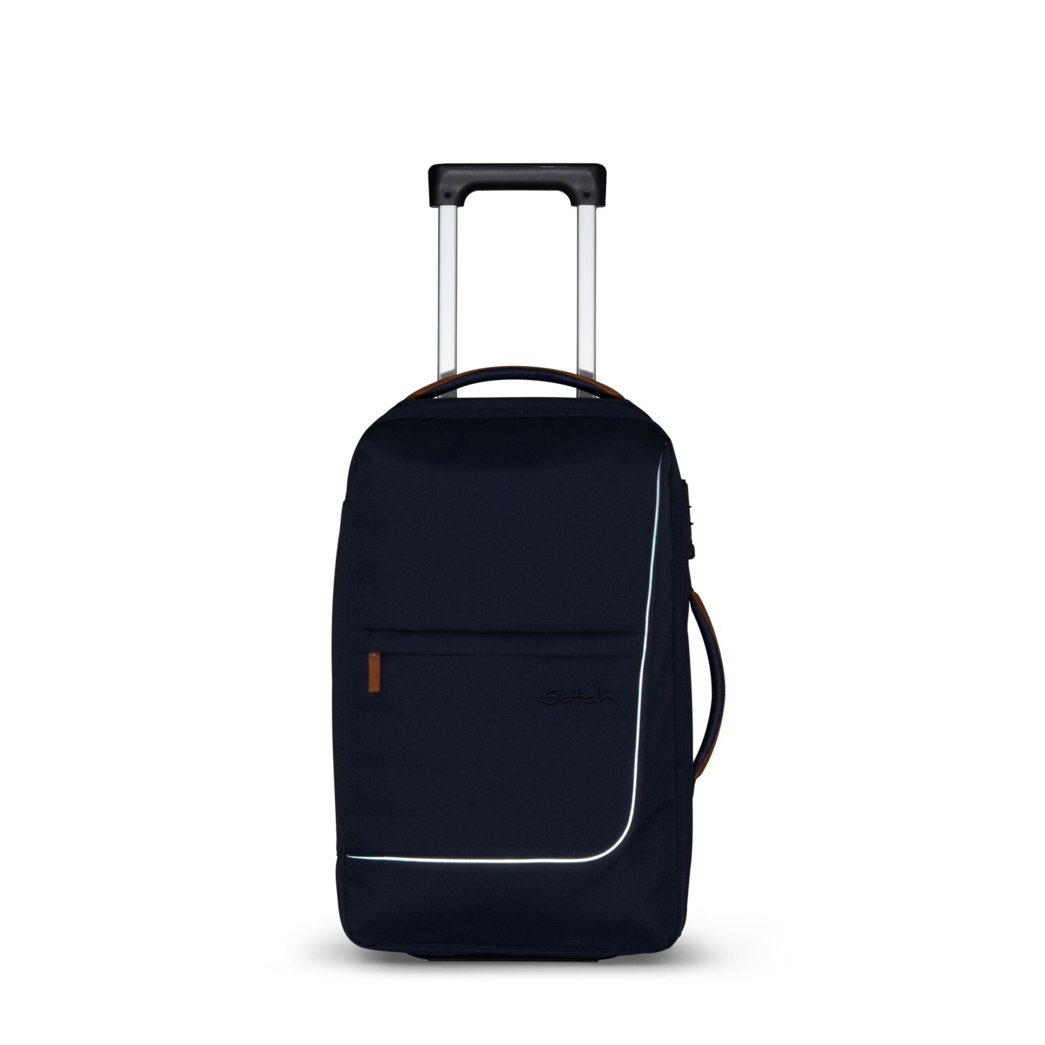 satch Koffer flow S Trolley Pure Navy