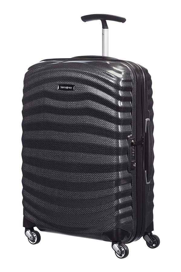 Samsonite Lite-Shock Spinner 55/20 Black Samsonite Lite-Shock Spinner 55/20 Black