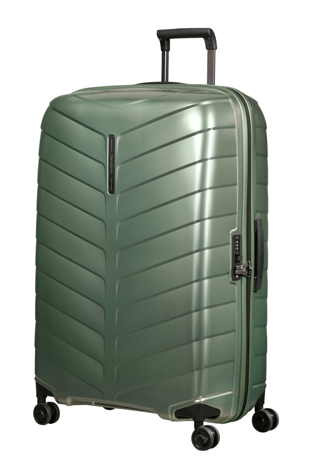 Samsonite Attrix Trolley mit 4 Rollen 81cm Basil Green Samsonite Attrix Trolley mit 4 Rollen 81cm Basil Green