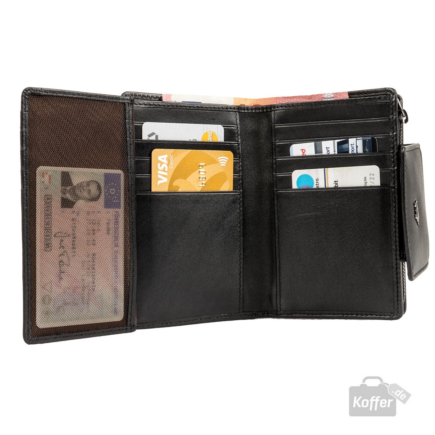 Braun Büffel Sofia Reißverschluss-Geldbörse M 15CS schwarz Braun Büffel Sofia Reißverschluss-Geldbörse M 15CS schwarz