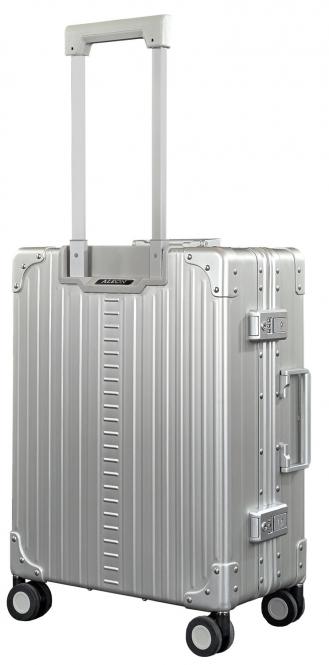 Aleon Business Traveler Slim International Carry-On 21" mit Front Flap Silber