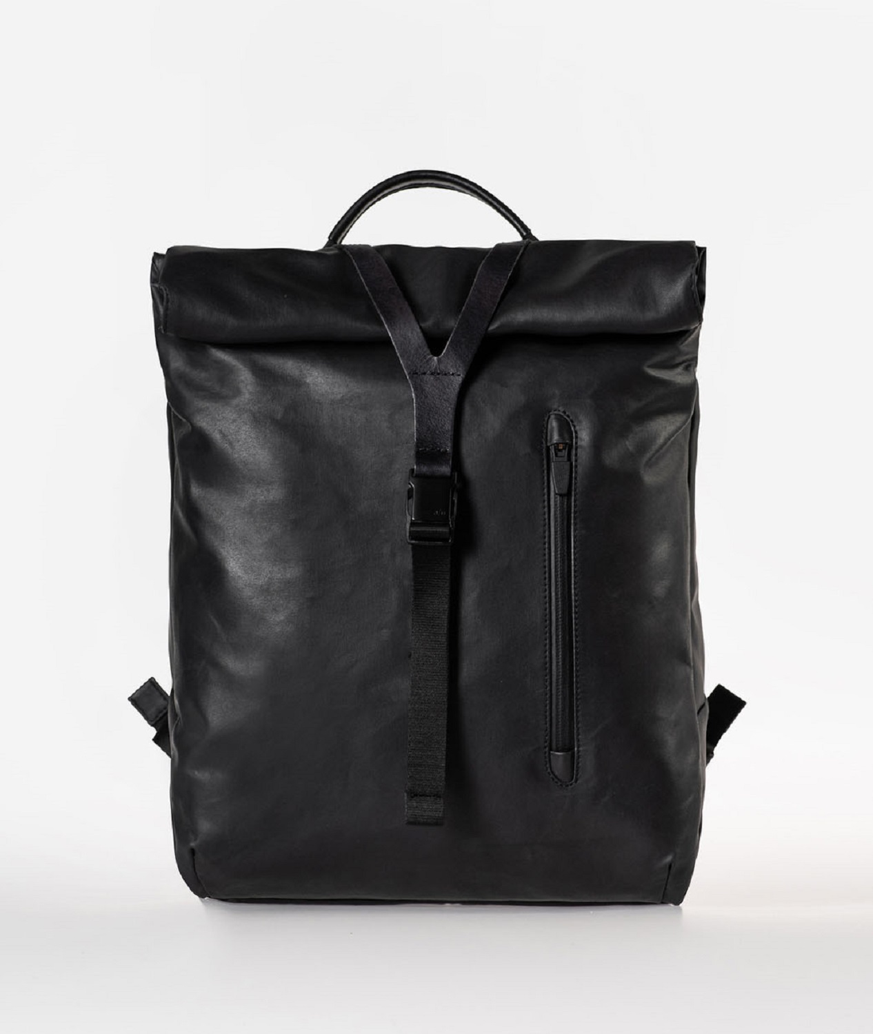 aunts & uncles Japan RE Yabe Rolltop-Rucksack mit 13" Notebookfach Black