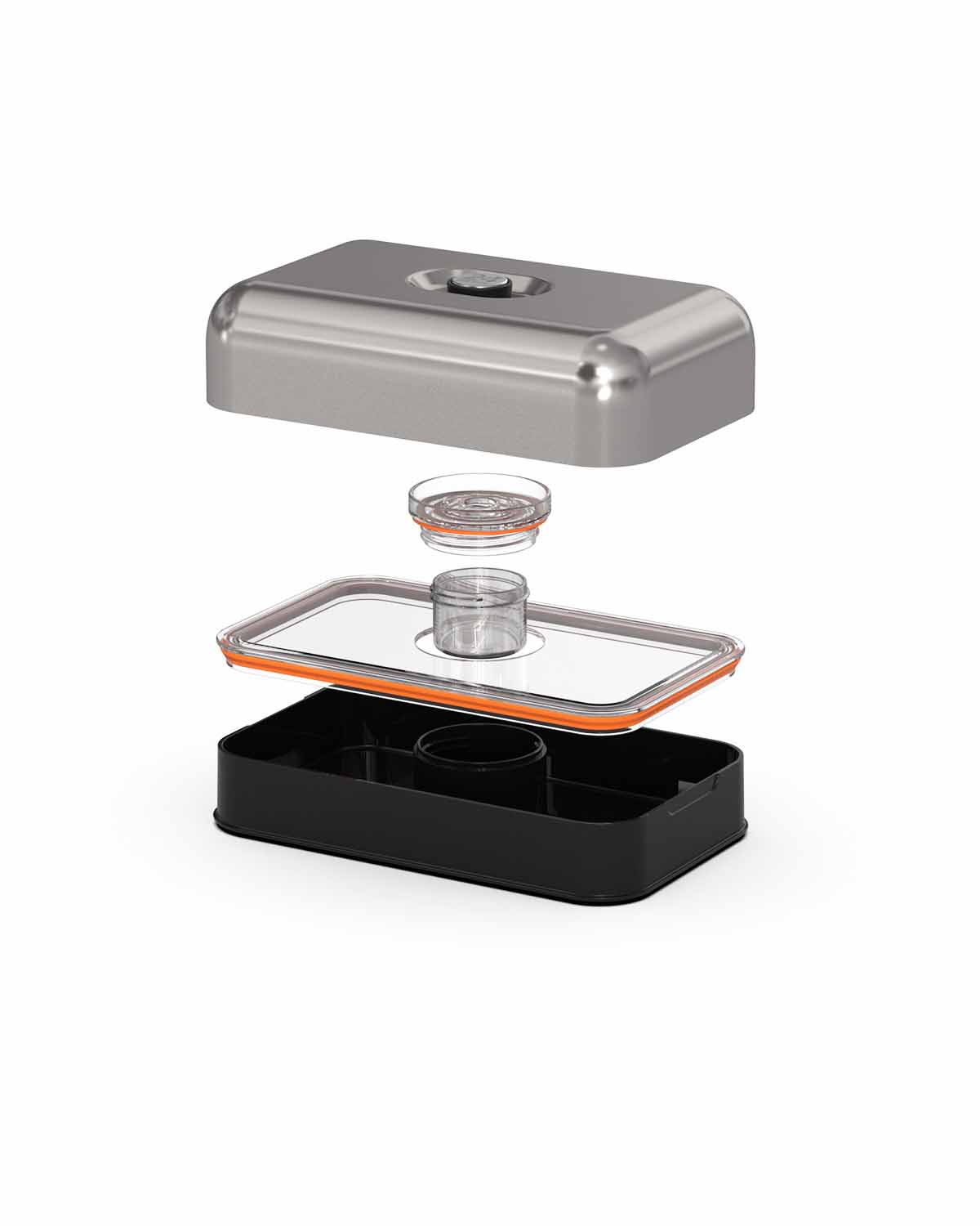 24Bottles® Lunch box Brushed Steel 24Bottles® Lunch box Brushed Steel