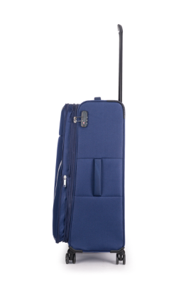Stratic Strong Trolley M, 4 Doppelrollen, erweiterbar navy Stratic Strong Trolley M, 4 Doppelrollen, erweiterbar navy