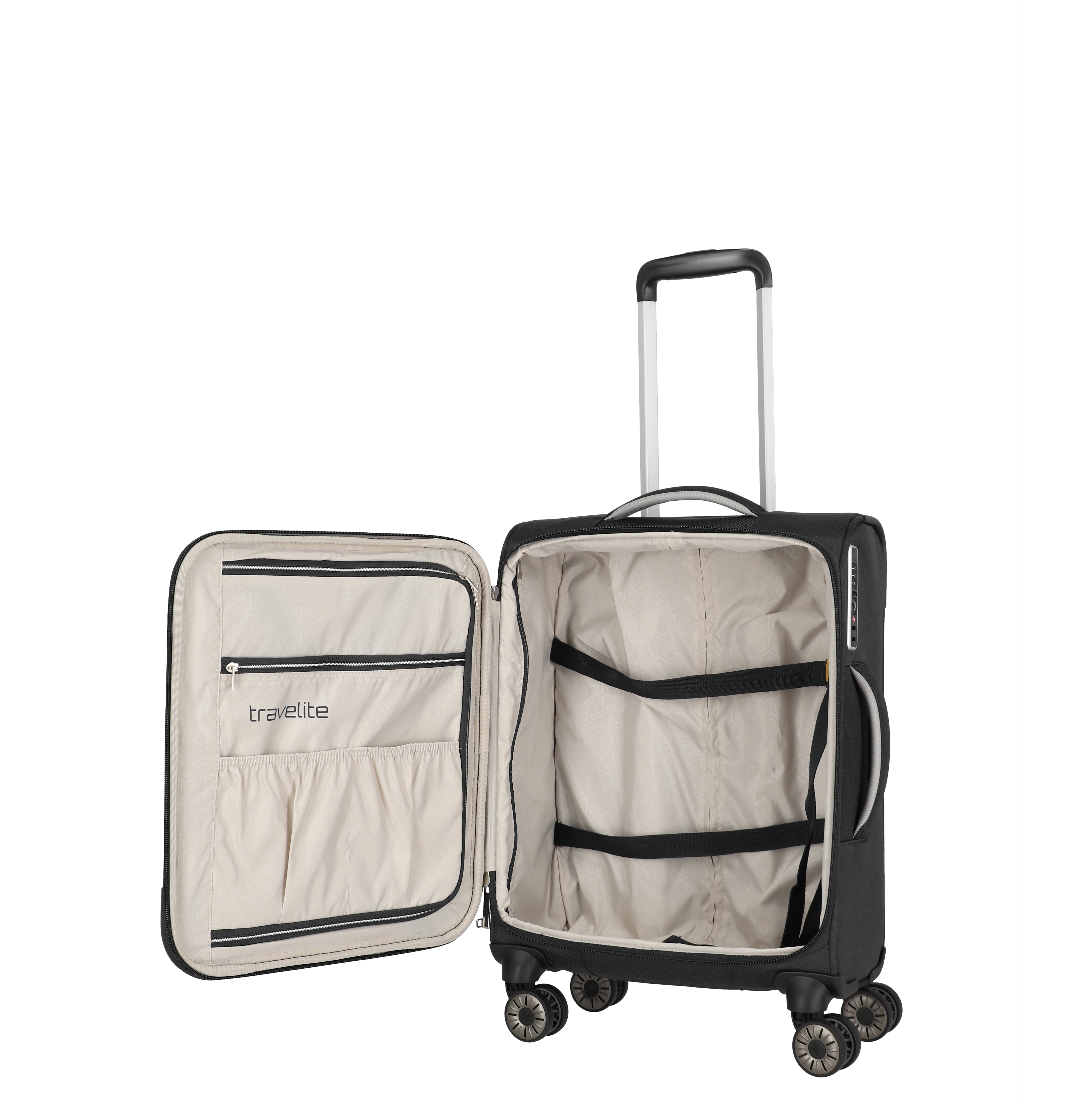 Travelite MIIGO Trolley S 4-Rollen Nachtschwarz