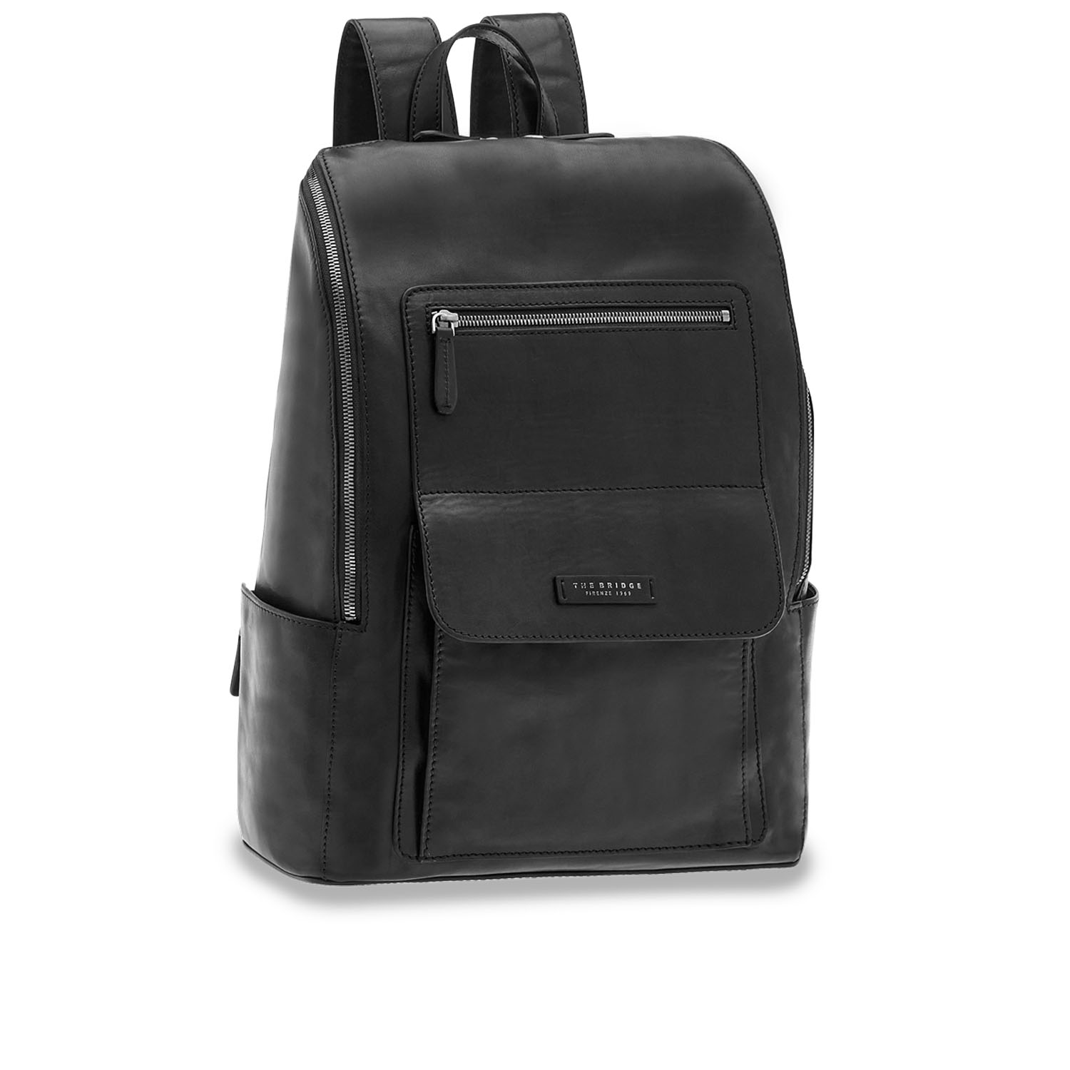 The Bridge Alberto Rucksack Schwarz/Ruthenium The Bridge Alberto Rucksack Schwarz/Ruthenium