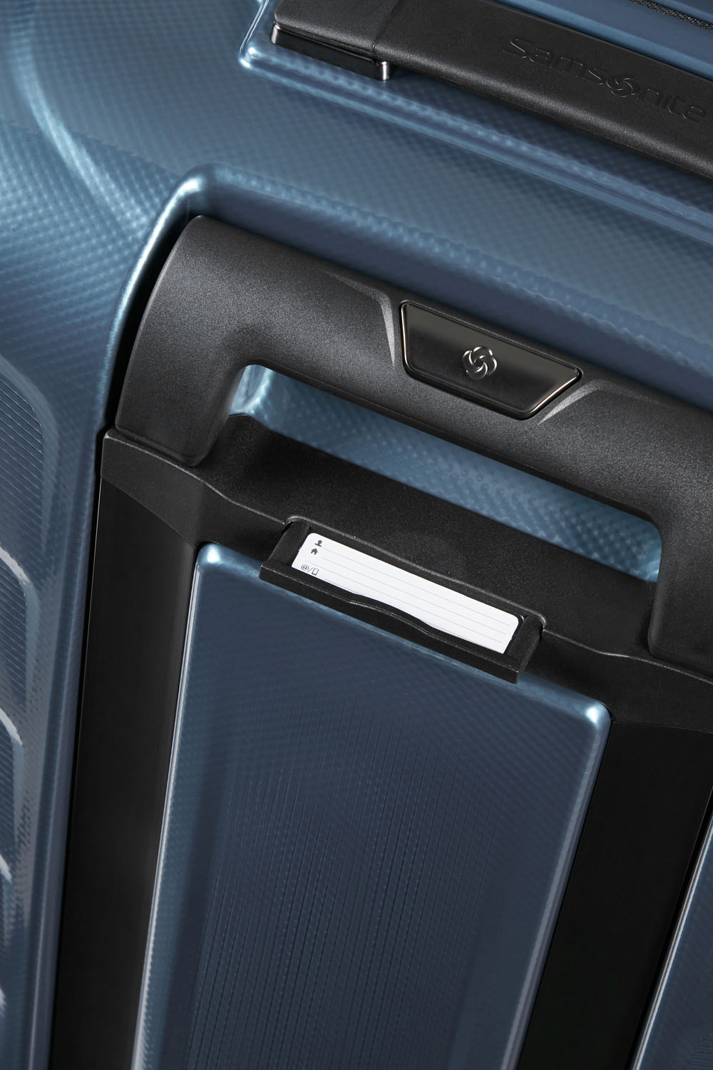 Samsonite Attrix Trolley mit 4 Rollen 69cm Steel Blue