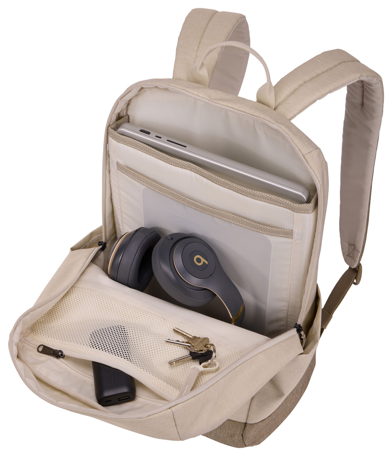 THULE Lithos Rucksack 20 L, mit 15,6" Laptopfach Pelican Gray/Faded Khaki THULE Lithos Rucksack 20 L, mit 15,6" Laptopfach Pelican Gray/Faded Khaki