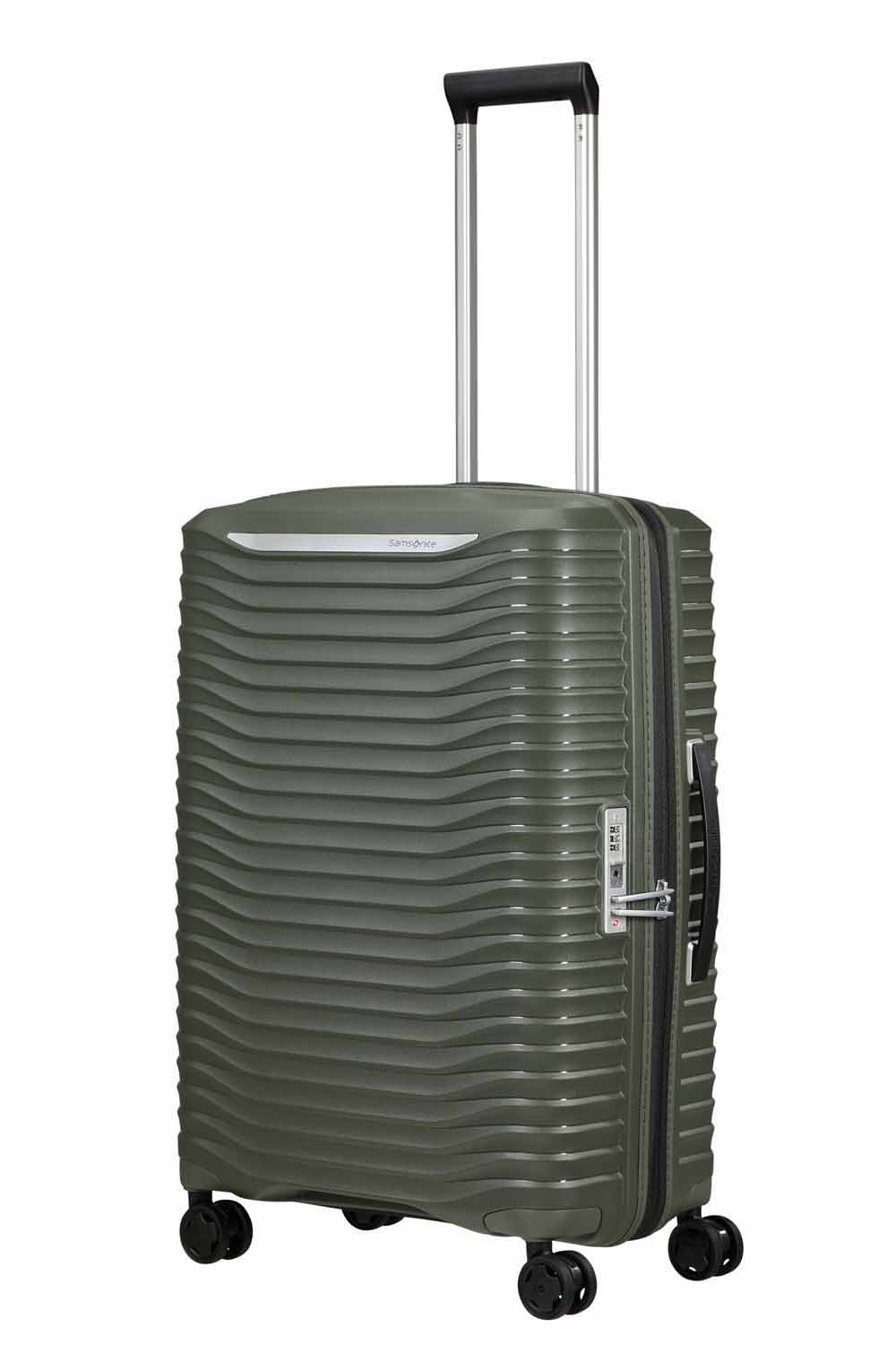 Samsonite Upscape Trolley mit 4 Rollen erweiterbar 68cm + GRATIS HOTELGUTSCHEIN Climbing Ivy