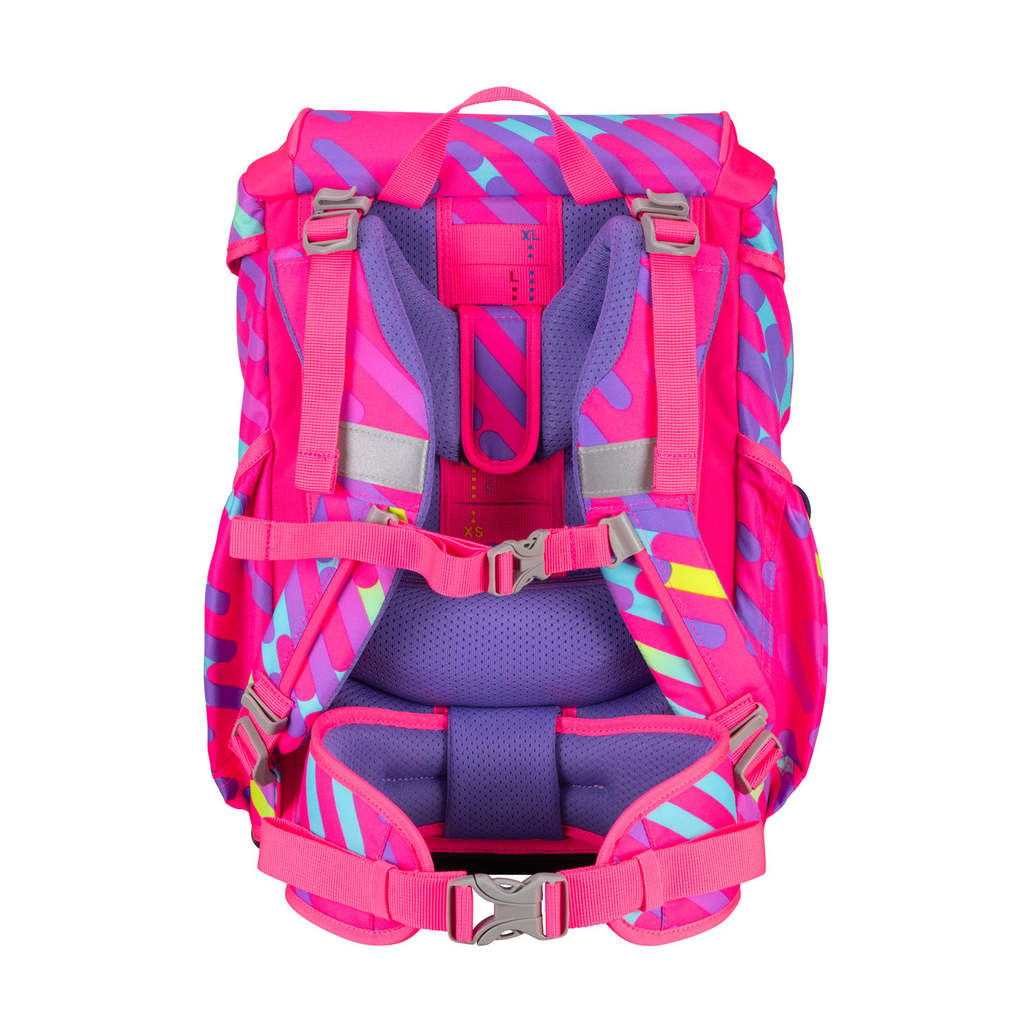 DerDieDas ErgoFlex "NEON" Schulrucksack-Set 5-teilig mit Sportbeutel Neon Punkie DerDieDas ErgoFlex "NEON" Schulrucksack-Set 5-teilig mit Sportbeutel Neon Punkie