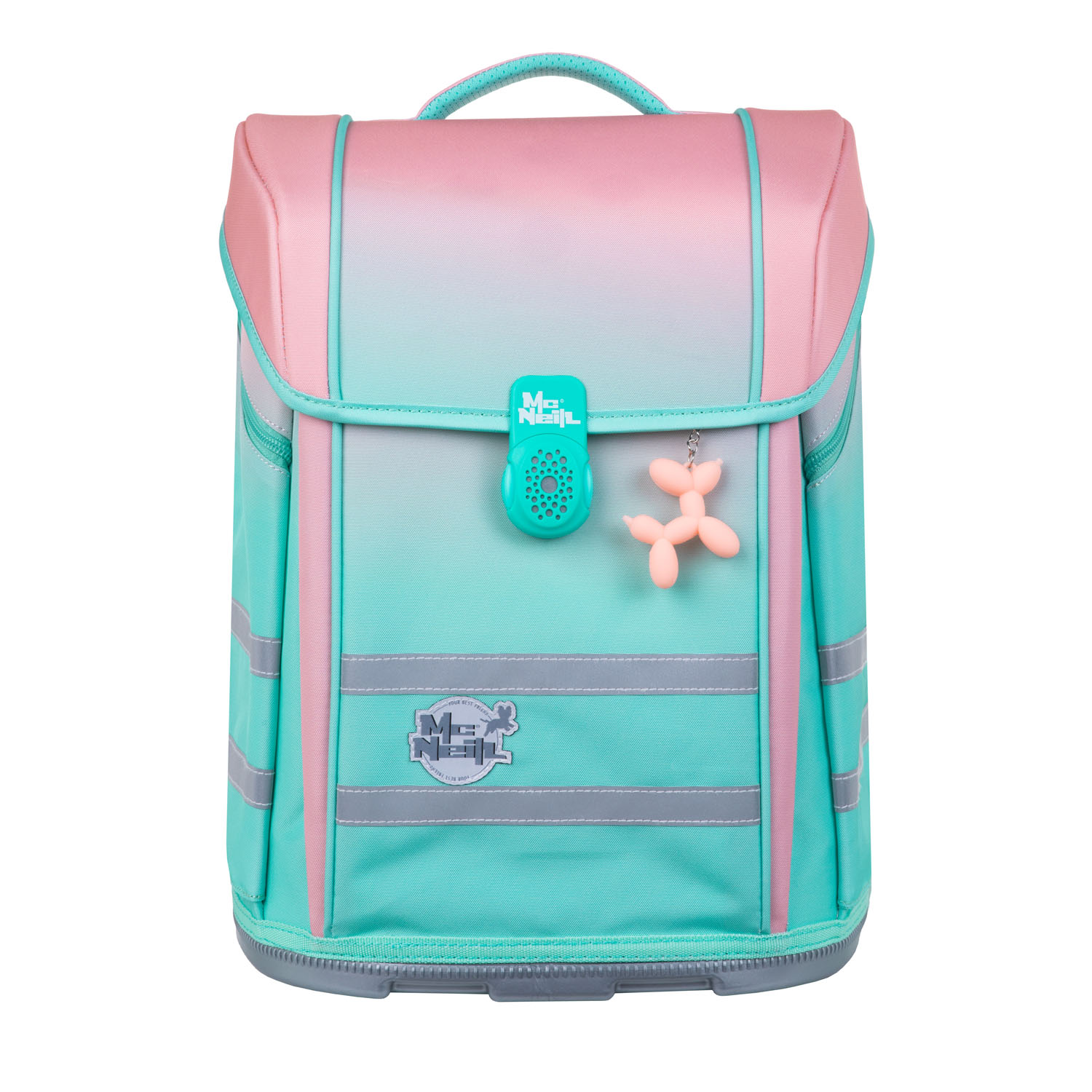 McNeill Perfecto Kollektion 2025 -Schulranzen-Set 5tlg., Gradient Strawberry