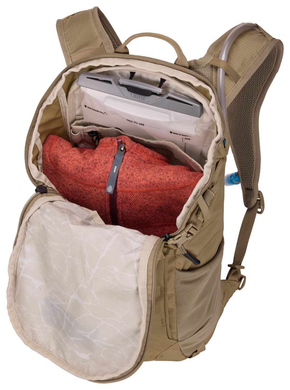 THULE AllTrail Trinkblasenrucksack 16L Faded Khaki THULE AllTrail Trinkblasenrucksack 16L Faded Khaki