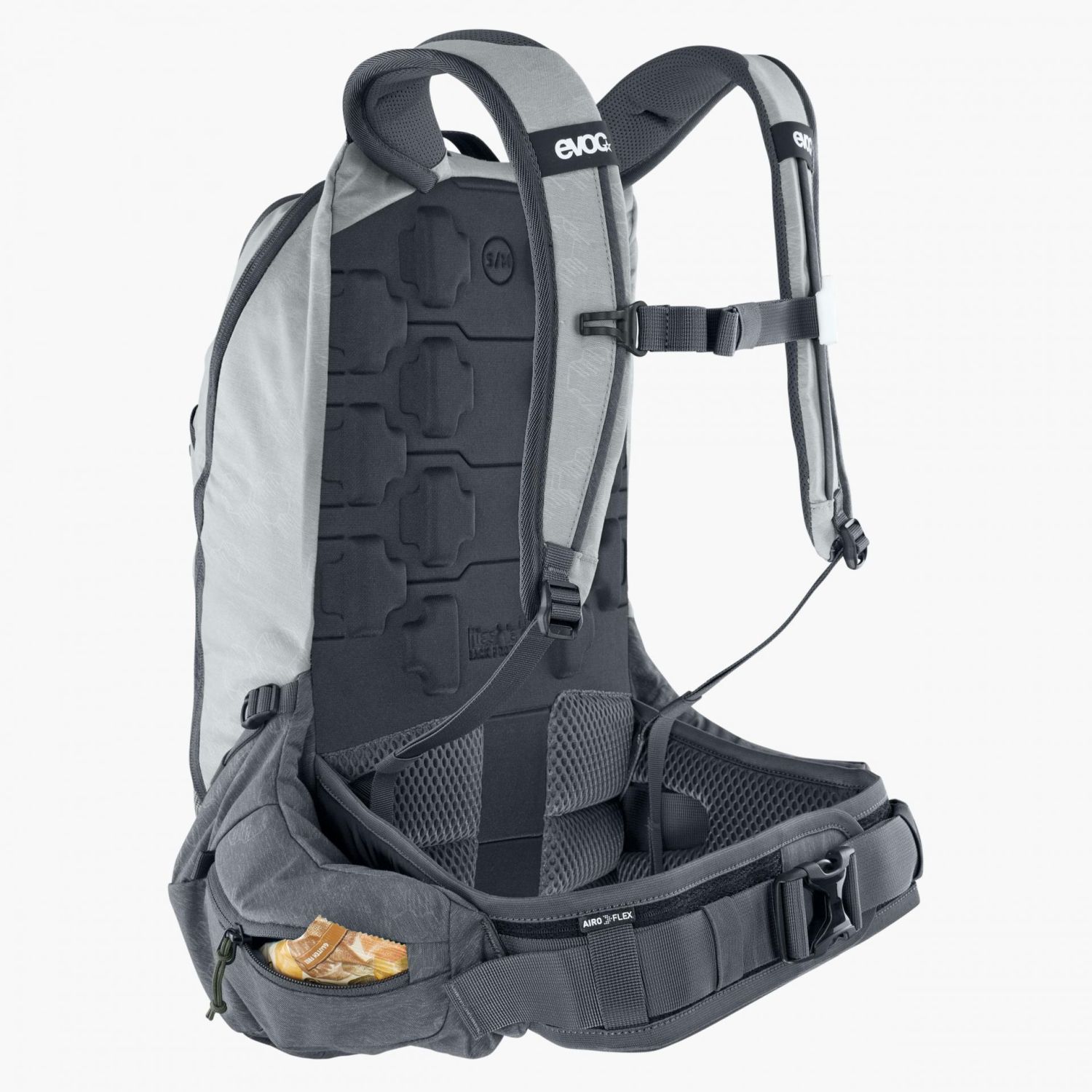 evoc Protector Backpacks Trail Pro 16 S/M Stone - Carbon Grey evoc Protector Backpacks Trail Pro 16 S/M Stone - Carbon Grey