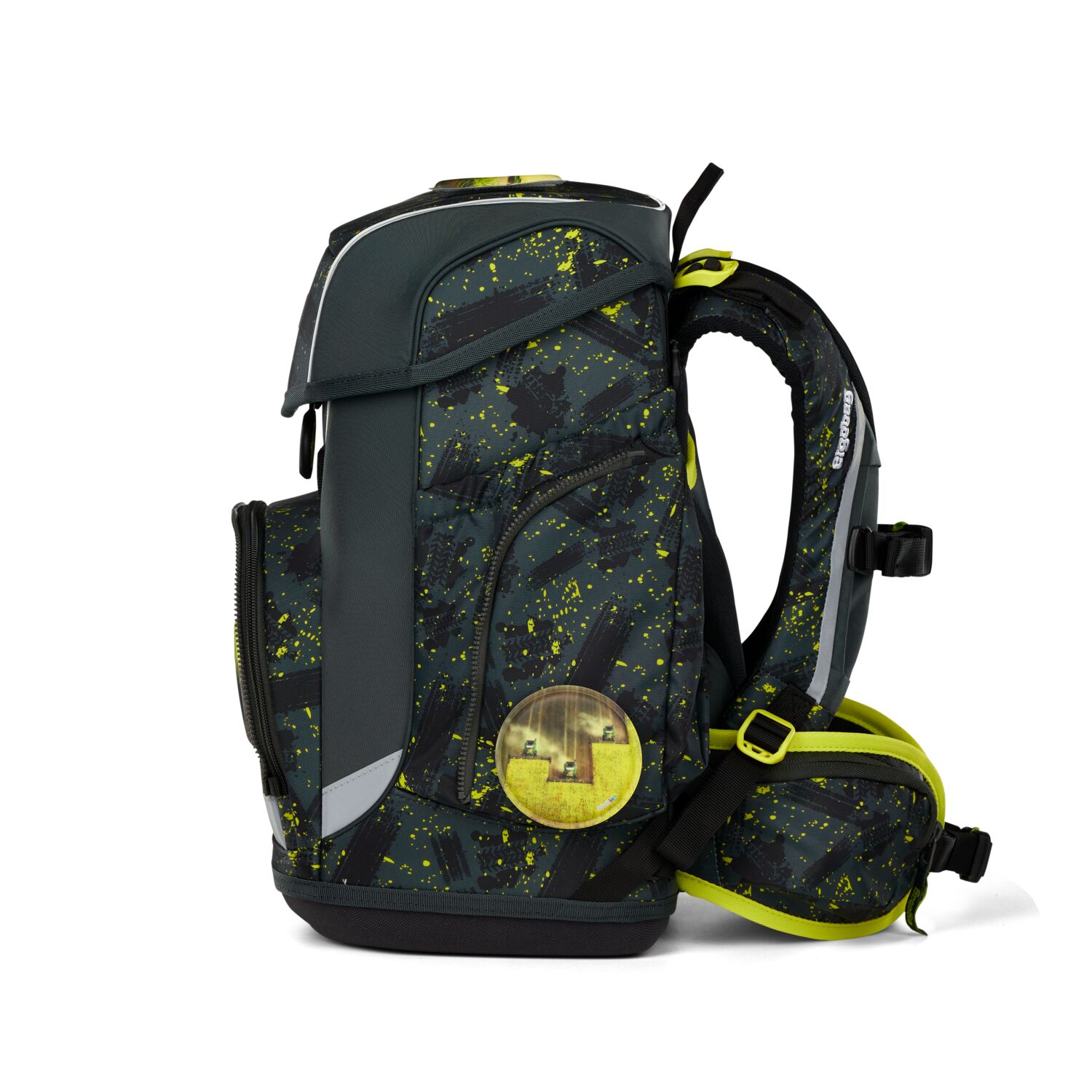 ergobag cubo 5-teiliges Schulrucksack-Set 2025 MähdreschBär