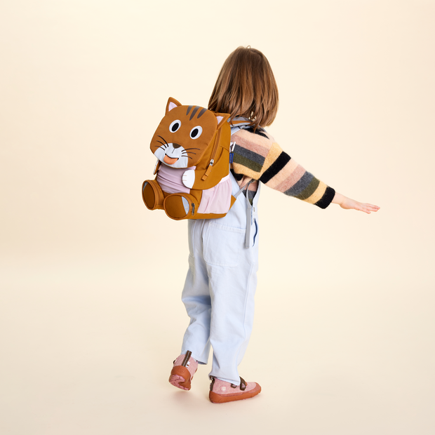 Affenzahn Großer Freund "Katze" Kindergartenrucksack Braun