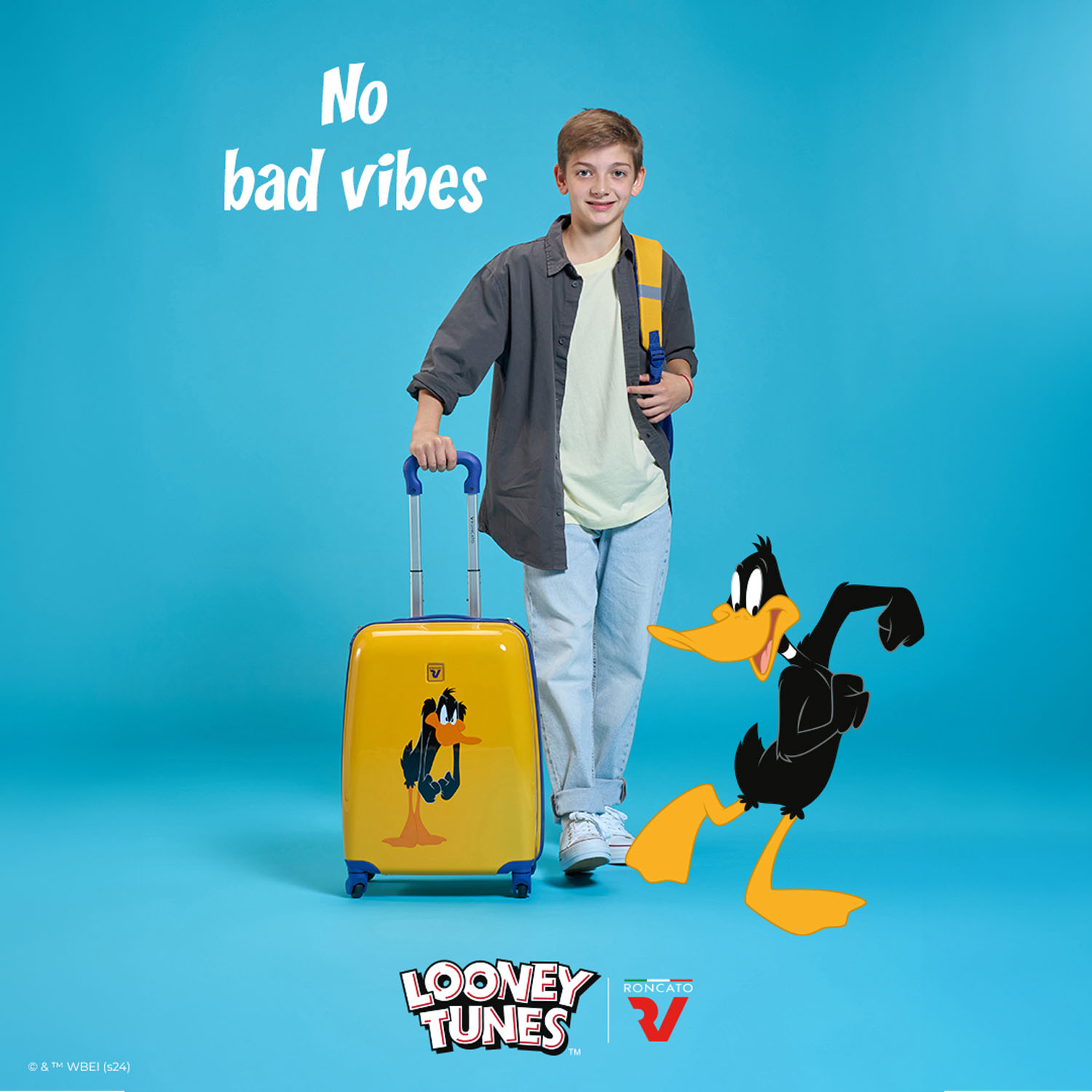 Roncato Looney Tunes™ Junior Carry-on Trolley 50 cm Daffy Duck