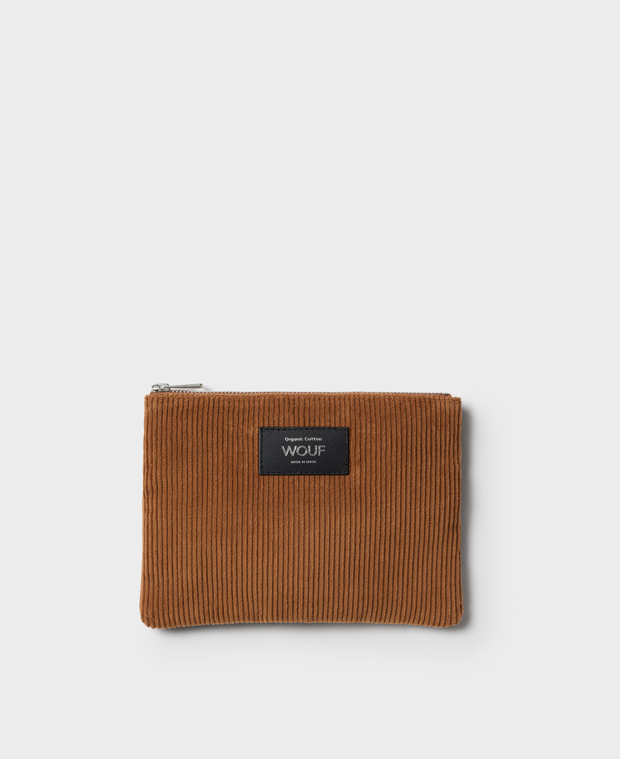 Wouf Corduroy Collection Pouch Caramel