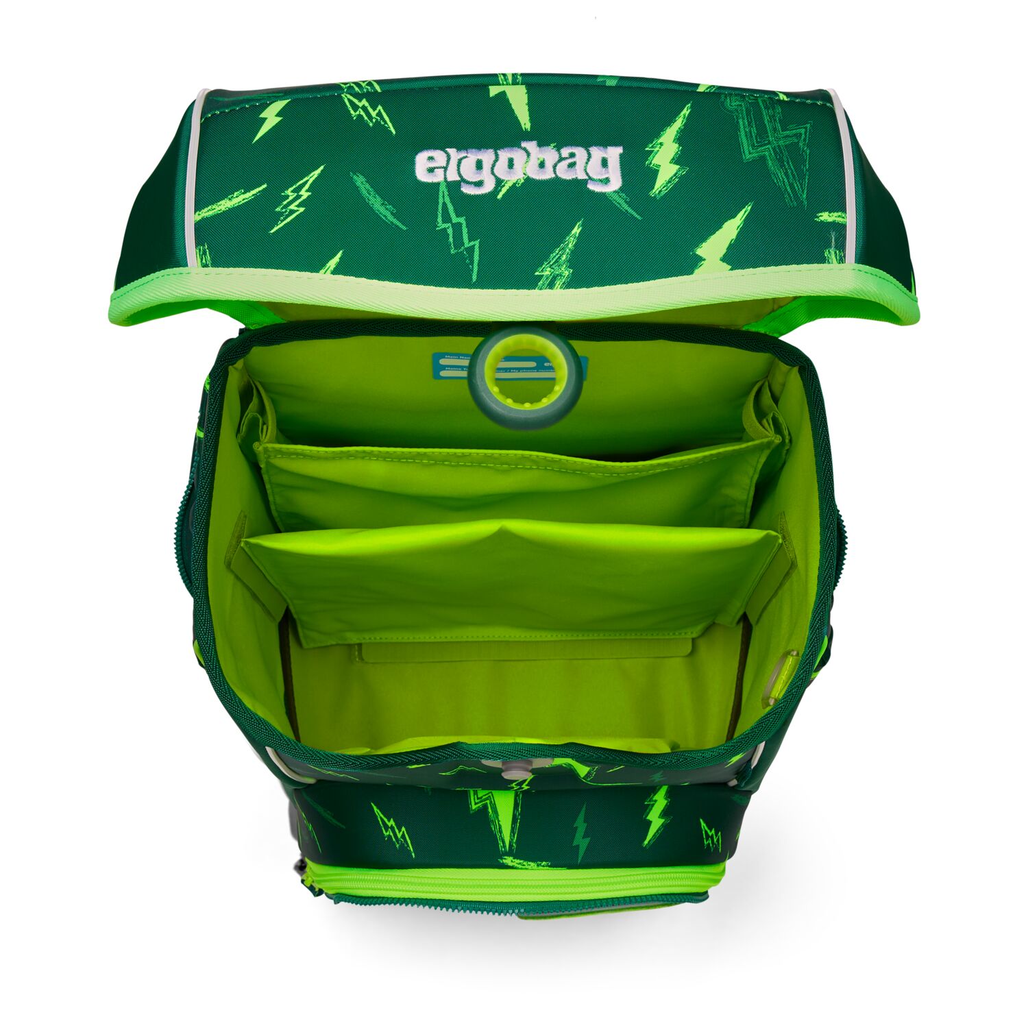 ergobag cubo LUMI Editon 5-teiliges Schulrucksack-Set 2025 Bärtastisch