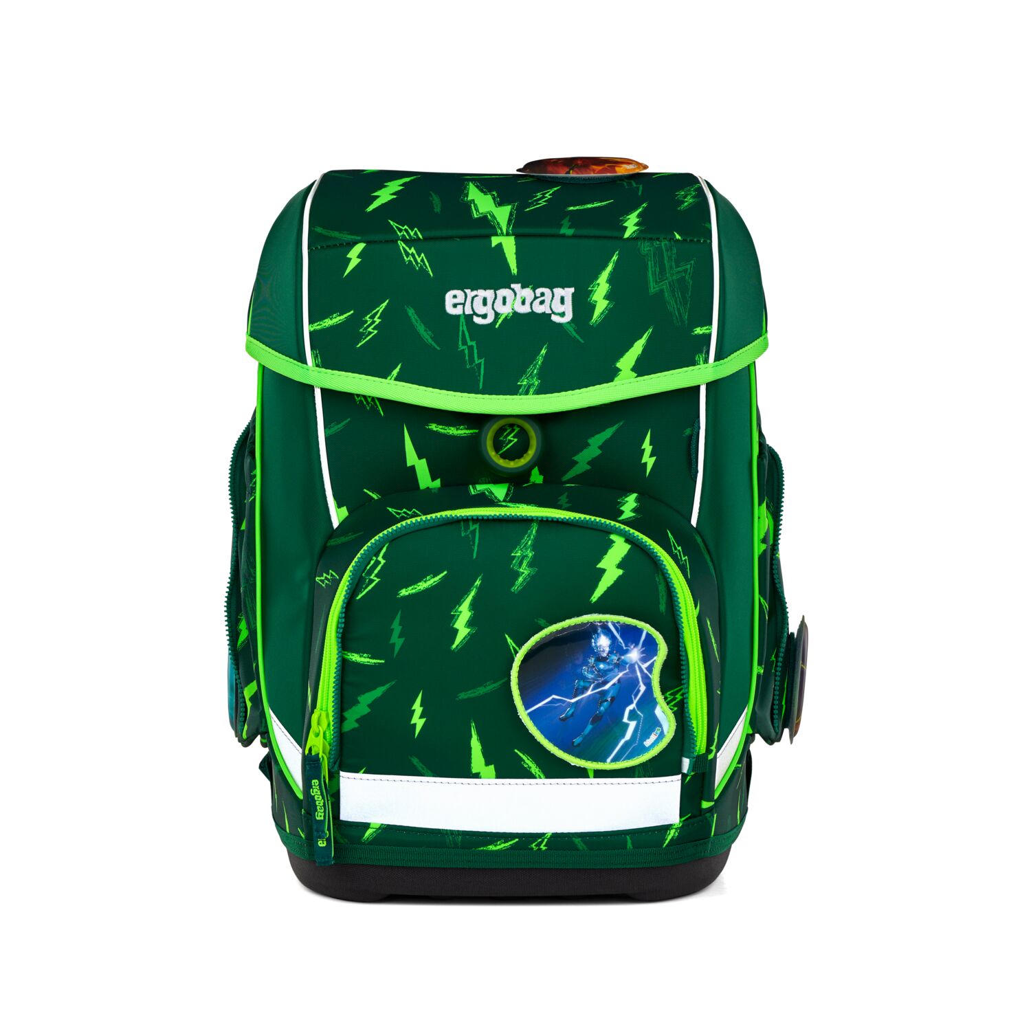 ergobag cubo LUMI Editon 5-teiliges Schulrucksack-Set 2025 Bärtastisch