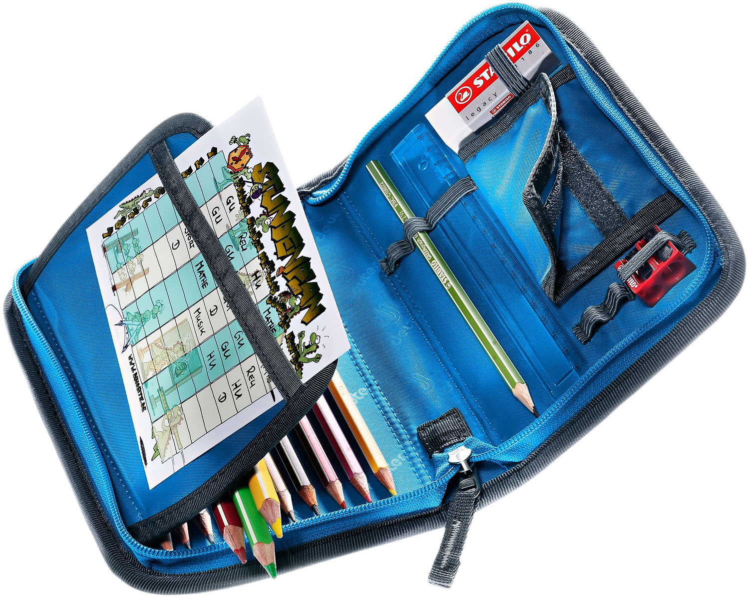 Deuter School OneTwo Set - Sneaker Bag, 5-teilig navy-soccer Deuter School OneTwo Set - Sneaker Bag, 5-teilig navy-soccer