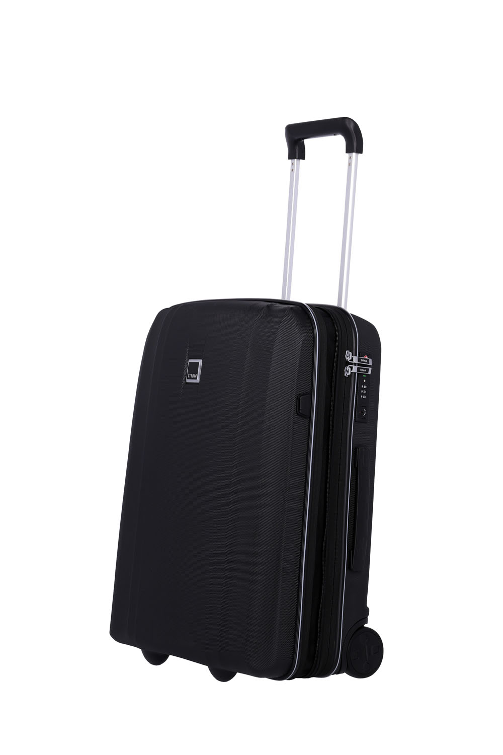 Xenon Trolley S 2 Rollen mit USB, erweiterbar Black