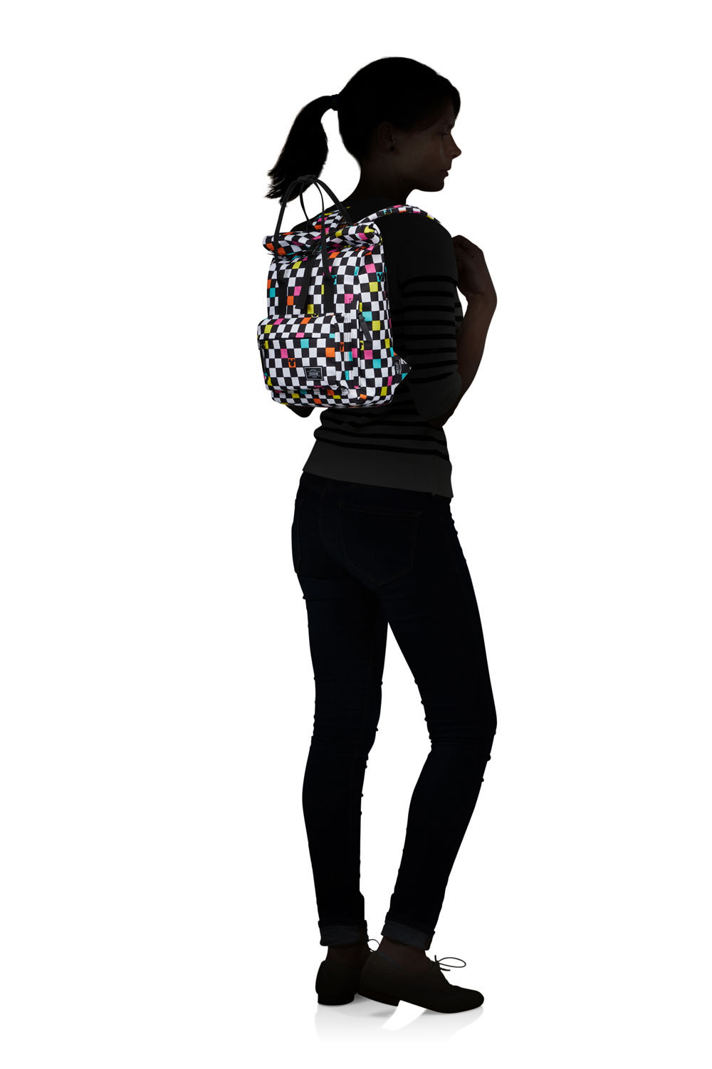 American Tourister Urban Groove Disney Rucksack Mickey Check