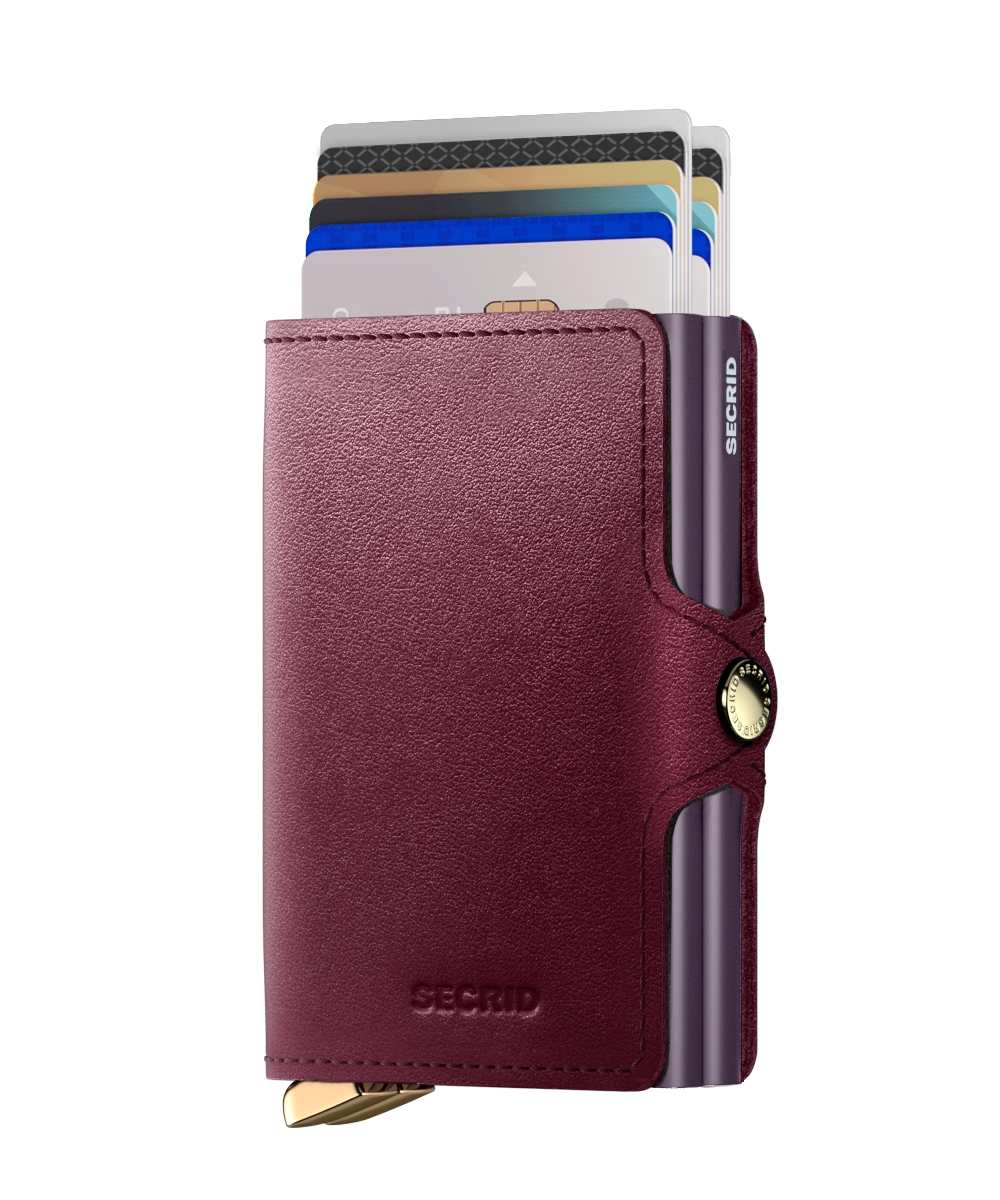 Secrid Twinwallet Premium Dusk Bordeaux Secrid Twinwallet Premium Dusk Bordeaux
