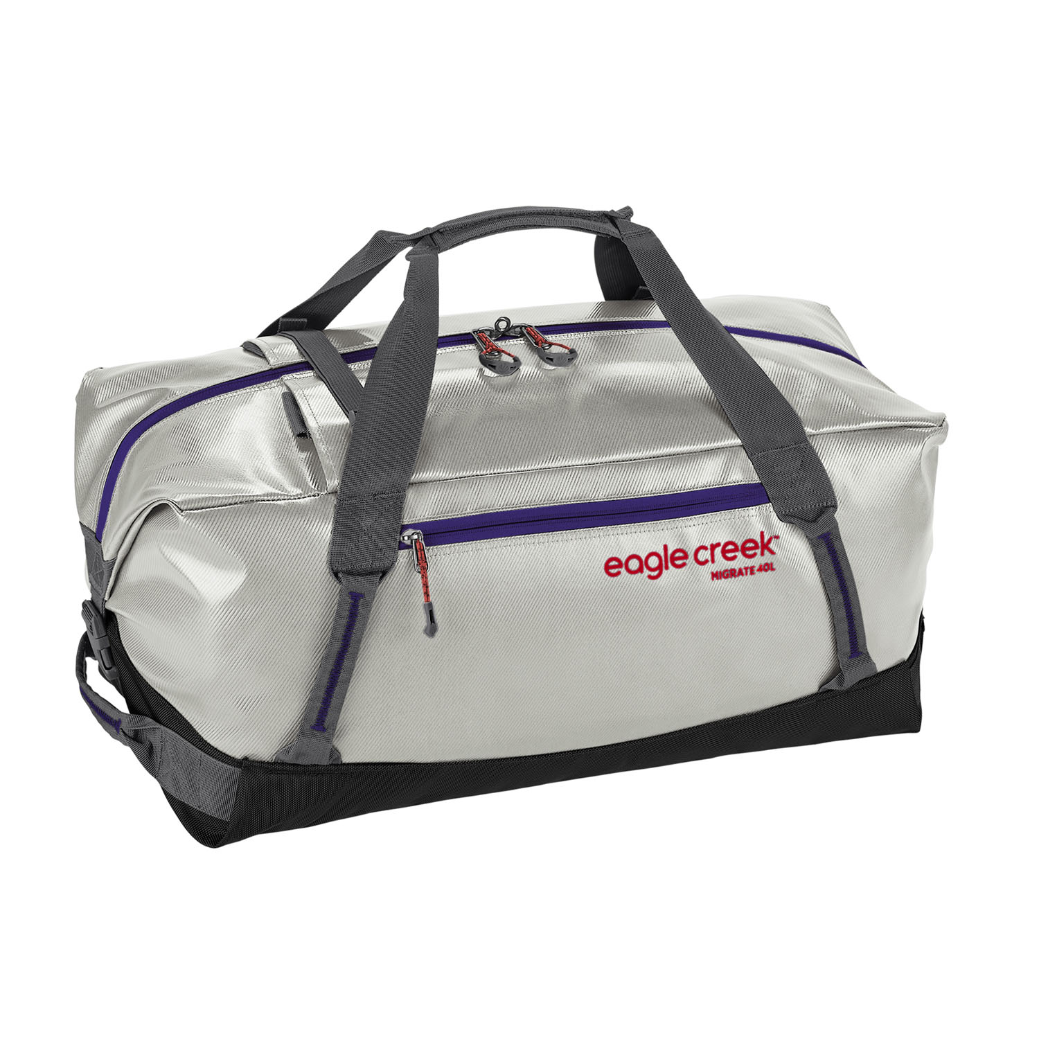 Eagle Creek Migrate Duffel Bag 40L, erweiterbar silver