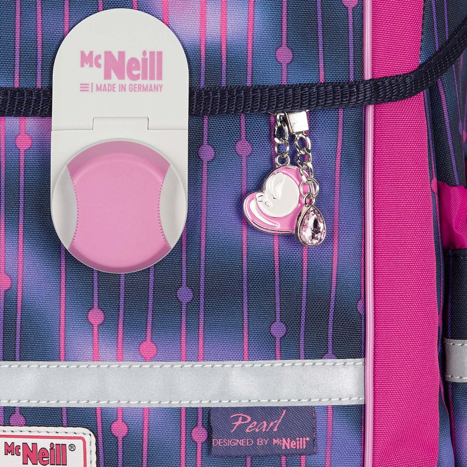 McNeill Ergo Complete Schulranzen-Set, 4-teilig Pearl