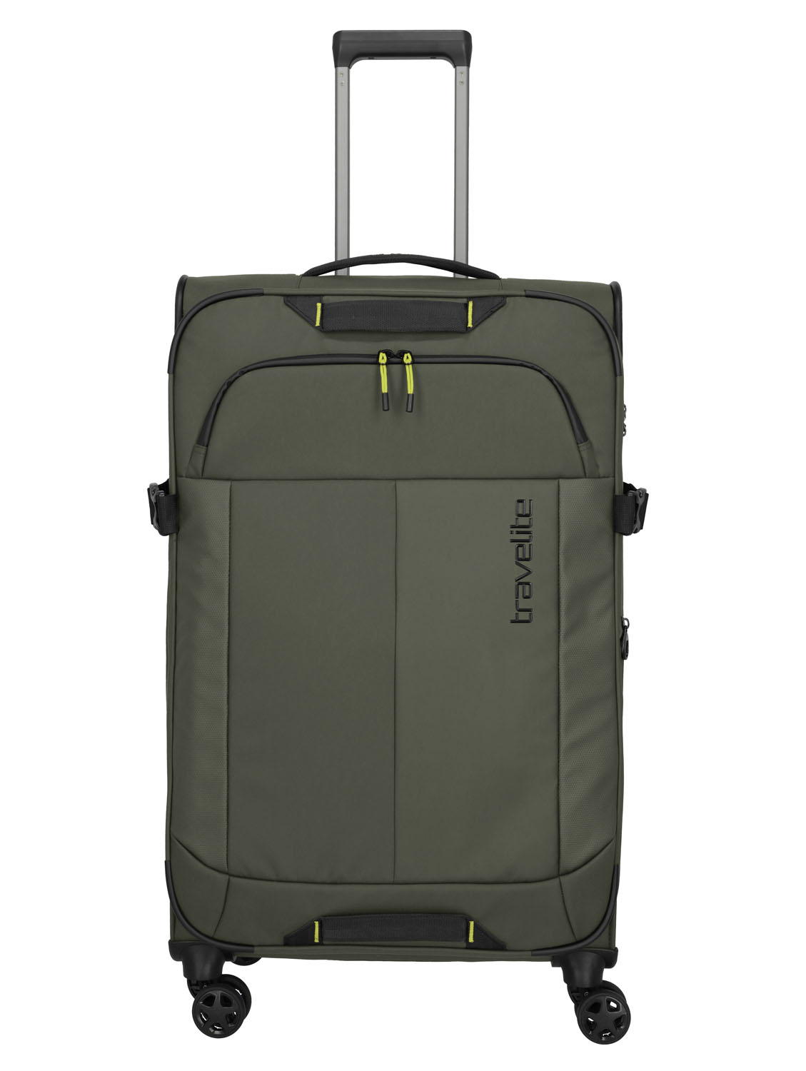Travelite BRIIZE Trolley L 4-Rollen erweiterbar Khaki
