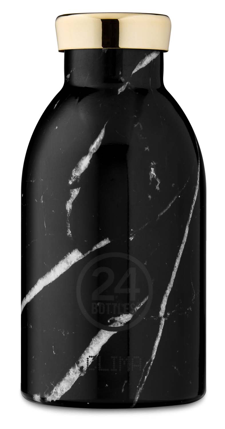 24Bottles® Clima Bottle Grand 330ml Black Marble 24Bottles® Clima Bottle Grand 330ml Black Marble