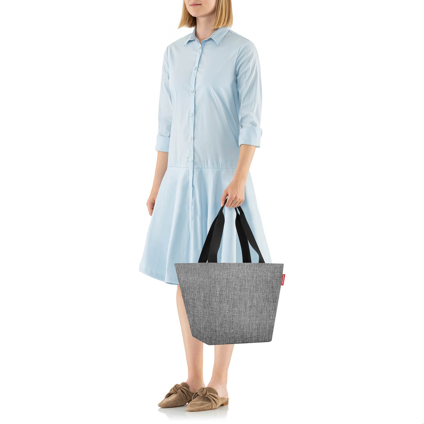 Reisenthel Shopping shopper M Twist Silver