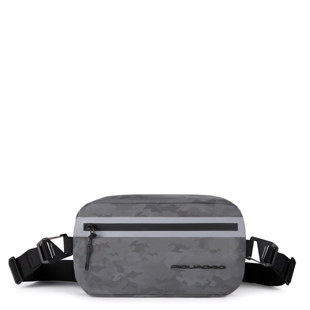 Piquadro PQ-Modular Gürteltasche aus rezykliertem antiviralen Stoff Piquadro PQ-Modular Gürteltasche aus rezykliertem antiviralen Stoff