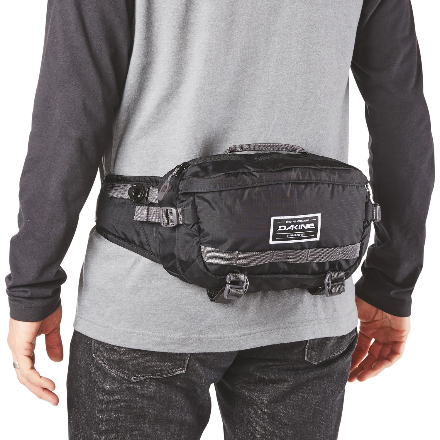 Dakine Hot Laps 5L Bike Waist Bag Fire Mountain Dakine Hot Laps 5L Bike Waist Bag Fire Mountain