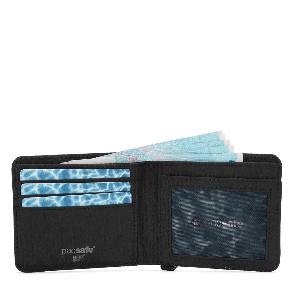 pacsafe RFIDsafe Bifold Geldbörse mit RFID-Schutz Carbon pacsafe RFIDsafe Bifold Geldbörse mit RFID-Schutz Carbon