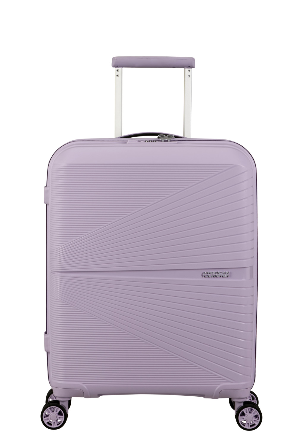 American Tourister Airconic Handgepäck Trolley 55cm Mit 4 Rollen + Gratis Hotelgutschein Stormy Lilac