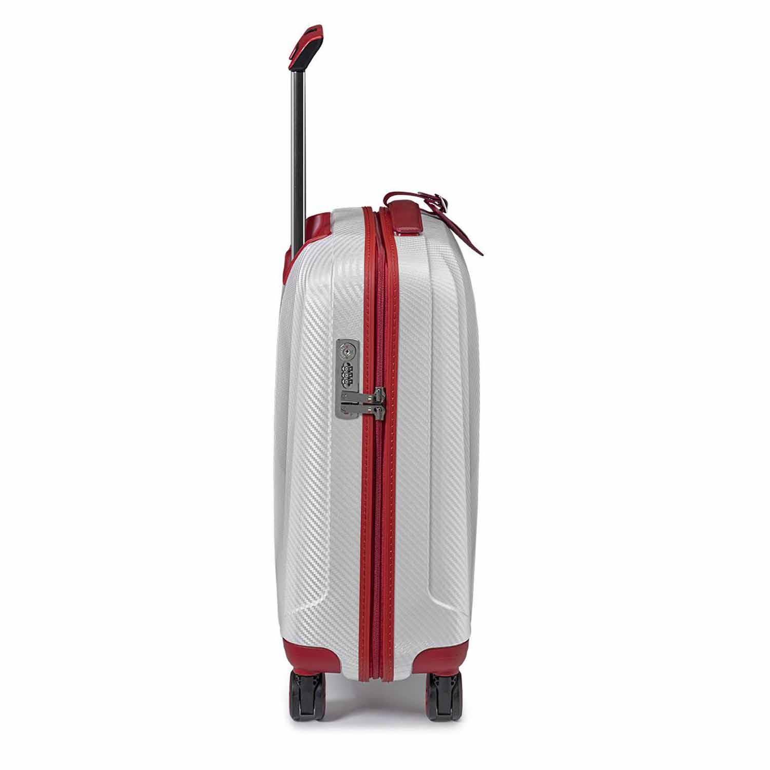 Roncato WE ARE GLAM Cabin Trolley S 4R Weiß/Rot Roncato WE ARE GLAM Cabin Trolley S 4R Weiß/Rot