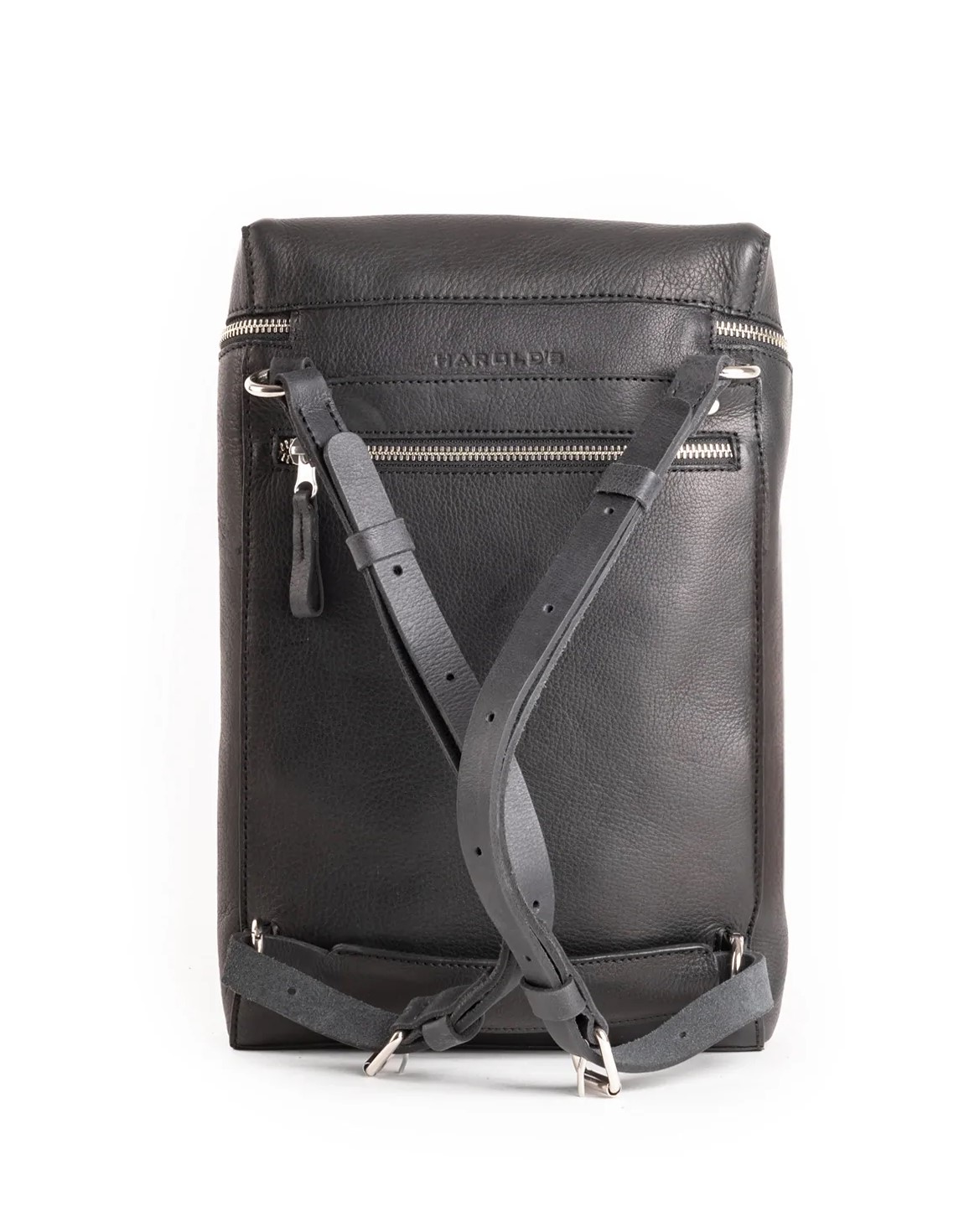 Harold's Box Schultertasche/Rucksack hochkant schwarz Harold's Box Schultertasche/Rucksack hochkant schwarz