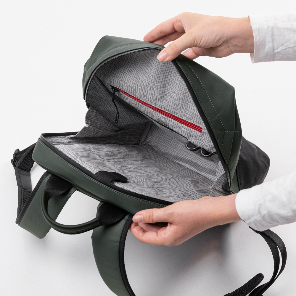 aunts & uncles Japan Nishi Hamamatsu Rucksack mit 13" Notebookfach forest night