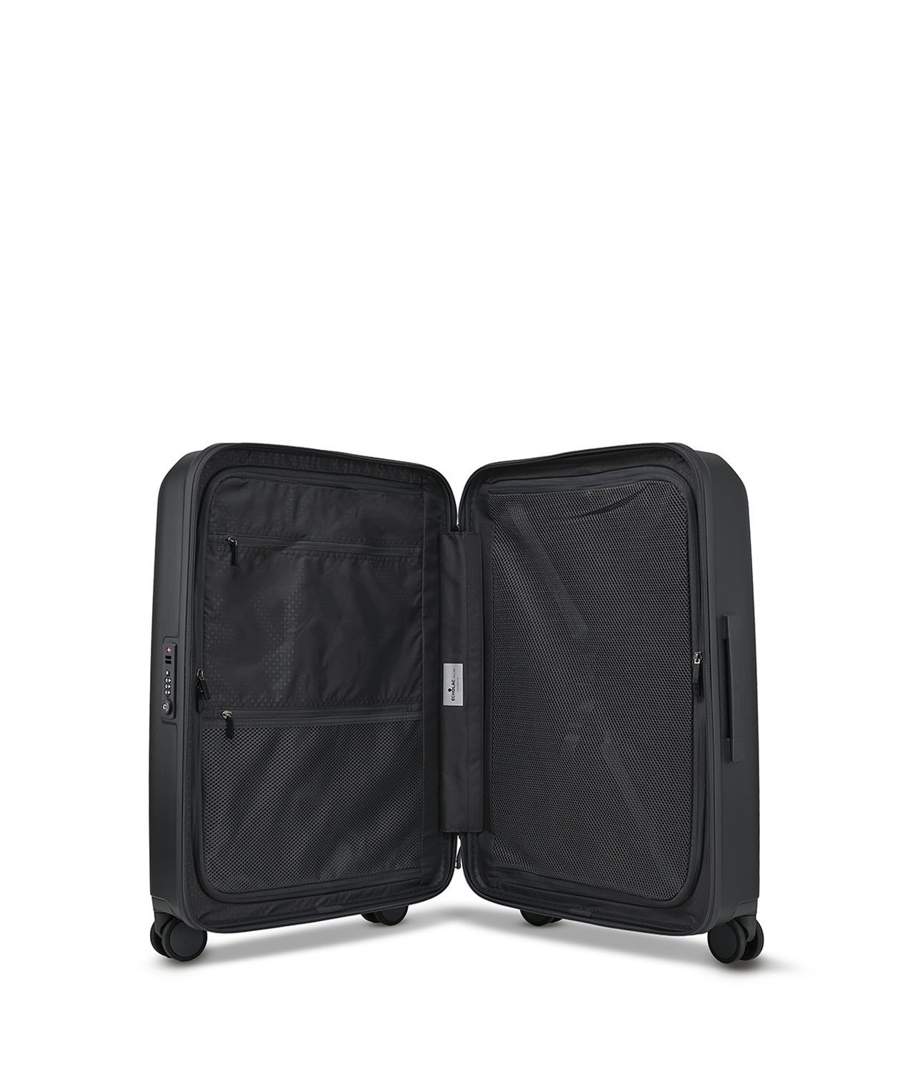 ECHOLAC Panda Koffer L 4-Rollen Dark Grey