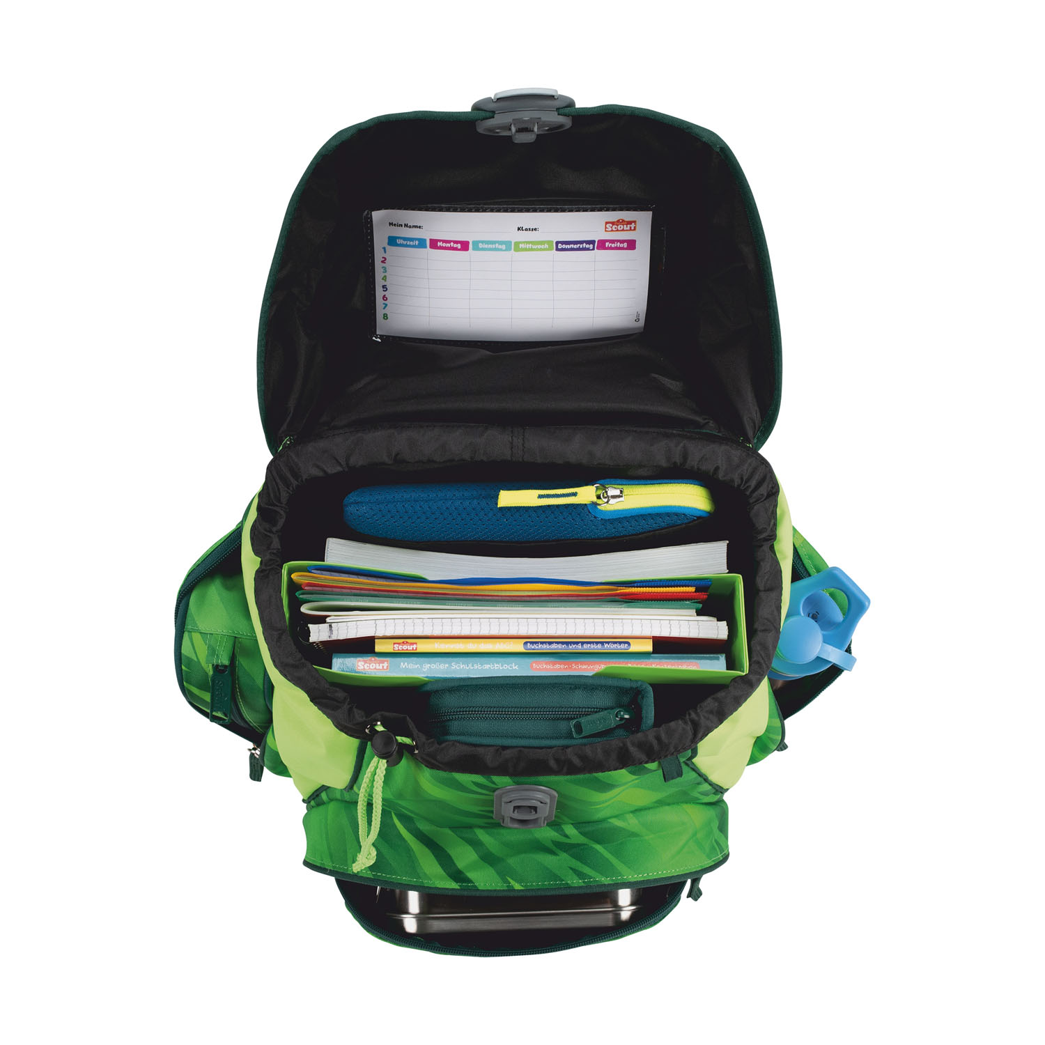 Scout Alpha Schulranzen-Set 4-teilig DIN Dino Rex Scout Alpha Schulranzen-Set 4-teilig DIN Dino Rex
