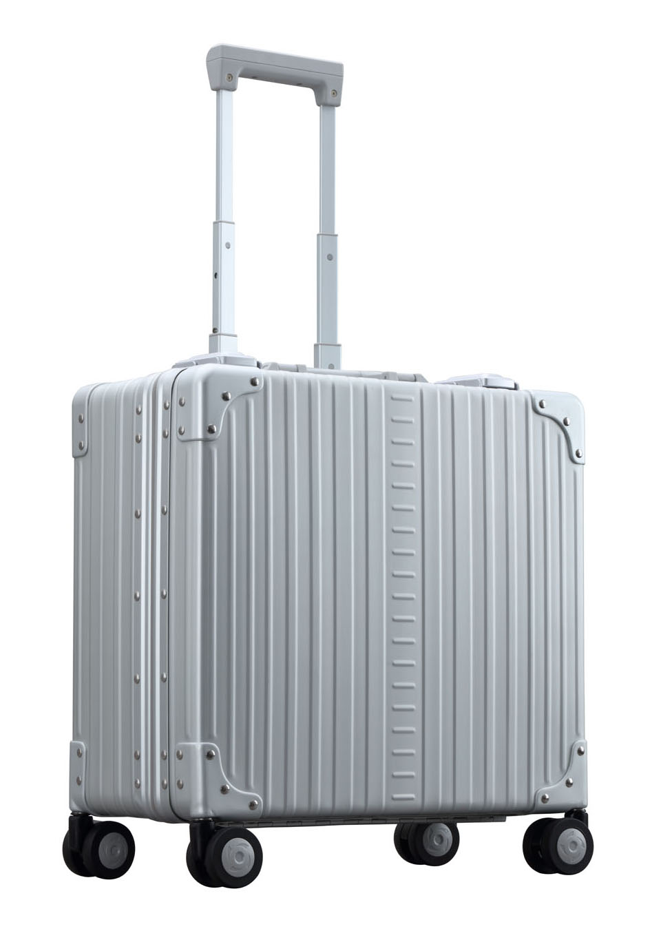 Aleon Business Case Deluxe 4-Rollen 17" Platin - Silber Aleon Business Case Deluxe 4-Rollen 17" Platin - Silber